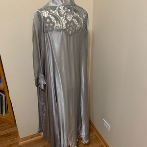Silk mid dress